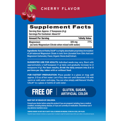 CALM Powder Cherry, 8 oz (226 g)