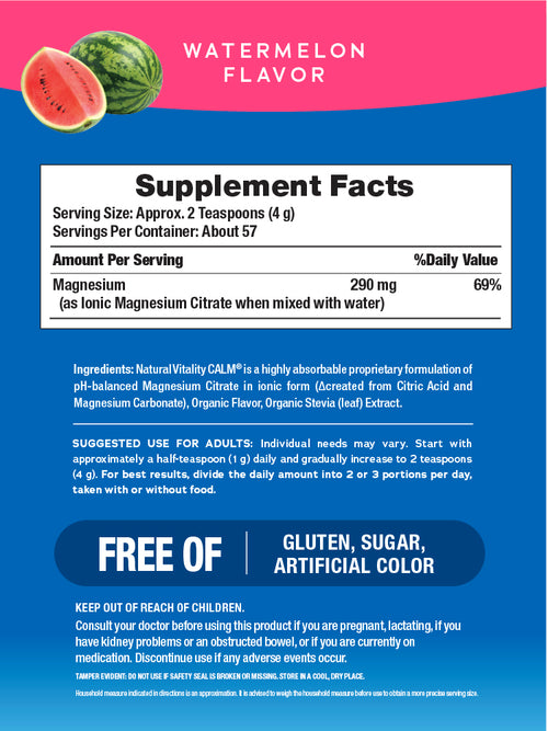 CALM Powder Watermelon, 8 oz (227 g)