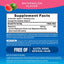 Supplement Facts panel for NV Calm Watermelon, 8 oz (226 g) bottle.