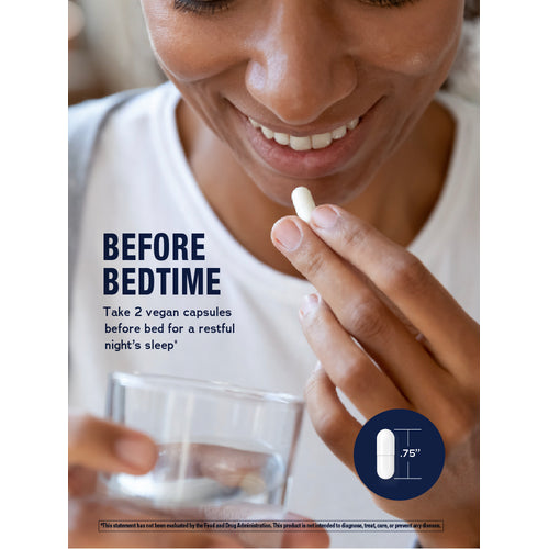 CALM Sleep with Melatonin, 60 Vegan Capsules