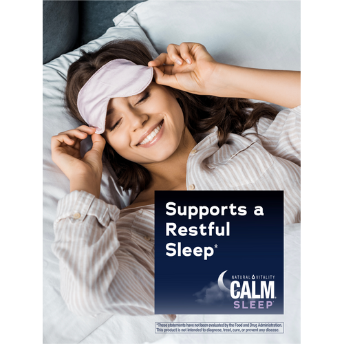 CALM Sleep with Melatonin, 120 Vegan Capsules