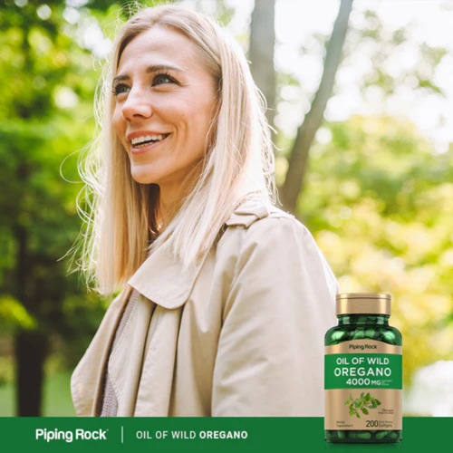Oil of Oregano, 4000 mg (per serving), 200 Quick Release Softgels, 2  Bottles