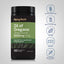 Oregano Oil bottle with icons indicating gluten, wheat, milk, lactose, soy free, non-GMO, no artificial flavors, colors, sweeteners, preservatives.