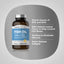 Product highlights graphic stating Potent EPA & DHA Source, Natural Lemon Flavor for Fish Burps, Purified to Eliminate Mercury, Quick Release Softgels.