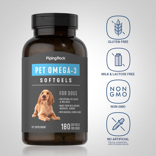 Omega-3 for Dogs, 180 Quick Release Softgels