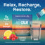 MAXCALM ADVANCED Raspberry Lemonade Flavor Magnesium Glycinate 2X Strength with 0g Sugar in 30 convenient on-the-go stick packs.