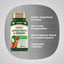 Graphic stating Potent Superfood Formula, 20+ Fruits & Vegetables, With Prebiotic Blend for Added Support, Vegetarian Capsules
