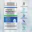 Graphic with icons indicating Gluten & Wheat Free, Milk & Lactose Free, Lab Tested with Trusted Ingredients, No Artificial Flavors, Sweeteners, Colors & Preservatives, and Non-GMO.