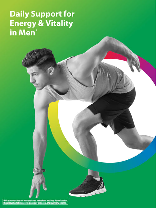 Performance Energy Multi For Men + Real Food Nutrients, 180 Vegetarian Caplets