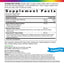 Image showing the Supplement Facts panel for RL Counter Attack, containing details about the ingredients in 90 tablets.