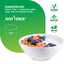Graphic for Mens One Multi: 1 vegetarian caplet daily; 3/4' caplet size; includes Vegetarian, Gluten Free, Non-GMO badges.