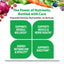 Product highlights graphic stating SUPPORTS OVERALL WELLNESS*, SUPPORTS MUSCLE & NERVE HEALTH*, ENERGY METABOLISM & VITALITY*, SUPPORTS DIGESTION*