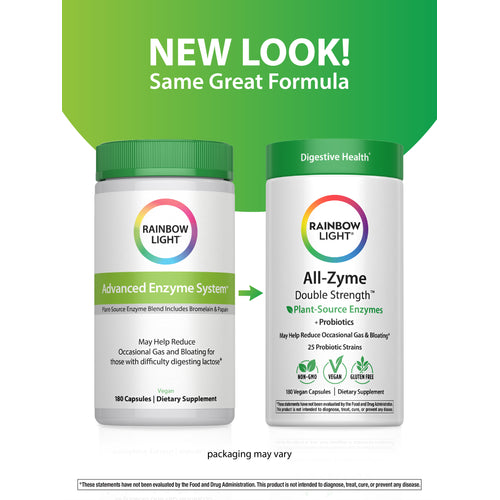 All-Zyme Double Strength, 180 Vegan Capsules