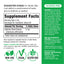 Supplement Facts panel for RL Valerian Root Extract 2 fl oz, detailing ingredients and nutritional information.