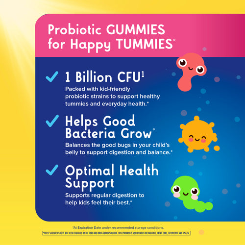 Ultimate Flora Kids Probiotic Gummies, 30 Berry-licious Gummies