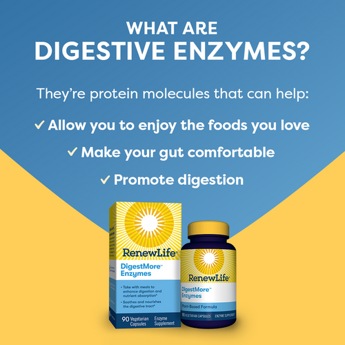 DigestMore Enzymes, 90 Vegan Capsules