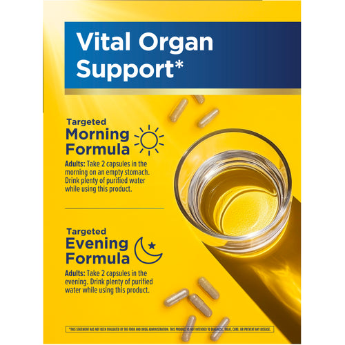 3 Day Liver Cleanse Vital Organ Support, 12 Vegetarian Capsules