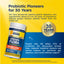 RenewLife Ultimate Flora 150 Billion CFU Probiotic with 40 strains, 30 delayed release vegan capsules.