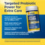 Targeted Probiotic Power for Extra Care. RenewLife Ultimate Flora Pre & Probiotic 50 Billion CFU, 60 Delayed Release Vegan Capsules.