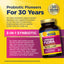 RenewLife Ultimate Flora Women's Pre & Probiotic with 50 Billion CFU in 30 vegan delayed release capsules.