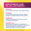 Product highlights graphic stating 3-IN-1 SYNBIOTIC CARE: Prebiotics, Probiotics, Postbiotics for balanced microbiome, digestion, well-being*.