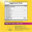 Label image showing Supplement Facts panel for Ult Flora Womens 50 Billion.