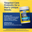 Men's Ultimate Flora Probiotic with 90 billion CFU, 30 delayed-release vegan capsules.