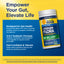 RenewLife Ultimate Flora Probiotic features 100 Billion CFU with 27 strains in 30 vegan capsules.