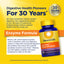 Gas Stop Enzyme Formula with digestive enzymes and fennel, 60 vegetarian capsules.