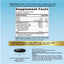 Supplement Facts panel for RN Norwegian Gold Super Critical Omega 30 Coated Softgels, detailing nutritional information.