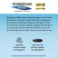 Infographic shows Purity Certified, Lab Tested. Highlights superior fish oil quality and testing. Dark Fish Gel for UV protection.