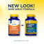 CleanseMore Herbal & Mineral Formula with 100 vegetarian capsules, showing old and new packaging designs.