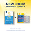 RN 3 Day Cleanse 12 Veg Capsules with new white and blue packaging shown next to the previous yellow and blue packaging.
