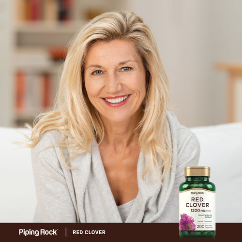 Red Clover, 1200 mg (per serving), 200 Quick Release Capsules
