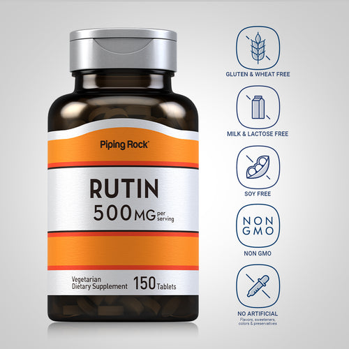 Rutin, 500 mg (per serving), 150 Tablets
