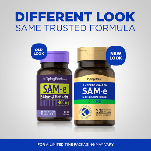 SAM-e Enteric Coated, 400 mg, 30 Enteric Coated Caplets