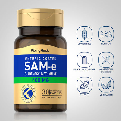 SAM-e Enteric Coated, 400 mg, 30 Enteric Coated Caplets