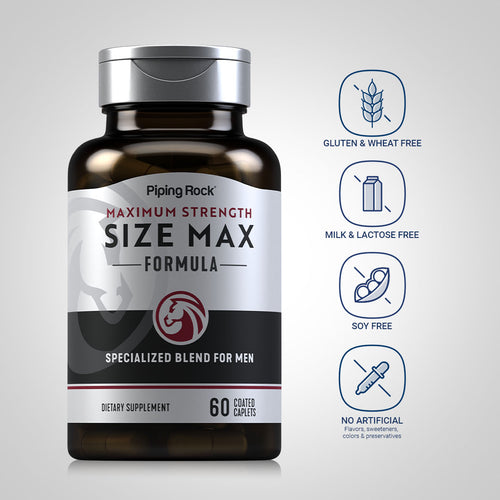 Size Max, 60 Coated Caplets