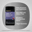 Product highlights graphic stating With Melatonin, Magnesium, Non-GMO, Gluten Free, Blueberry Pomegranate Flavor, Vegan Gummies.