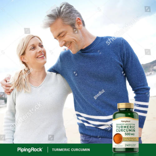 Standardized Turmeric Curcumin Complex, 500 mg, 240 Quick Release Capsules, 2  Bottles