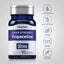 Vinpocetine bottle with icons indicating Gluten and Wheat Free, Milk and Lactose Free, Soy Free, NON GMO, No Artificial Additives.