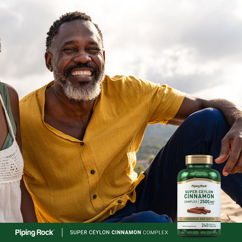 Super Ceylon Cinnamon Complex w/ Chromium & Biotin, 2500 mg (per serving), 240 Vegetarian Capsules