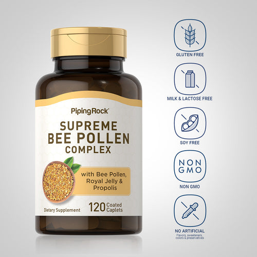 Supreme Bee Pollen Complex, 120 Coated Caplets