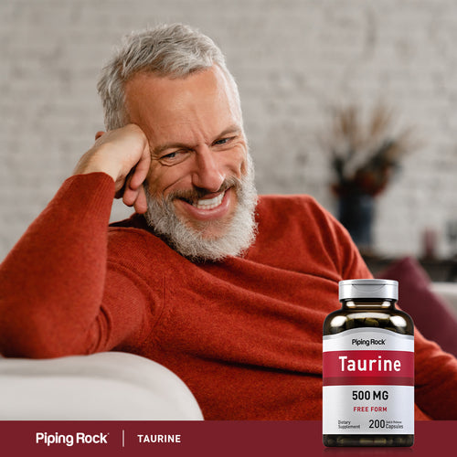 Taurine, 500 mg, 200 Quick Release Capsules