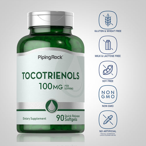 Tocotrienols, 100 mg (per serving), 90 Quick Release Softgels
