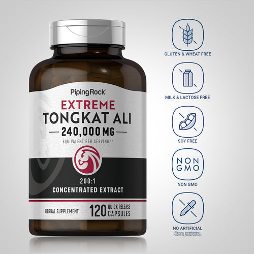 Tongkat Ali Longjack, 1200 mg (per serving), 120 Quick Release Capsules