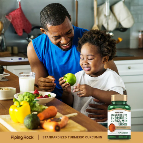Turmeric Curcumin Standardized Advanced Complex, 1500 mg (per serving), 120 Quick Release Capsules, 2  Bottles
