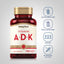 Vitamins A (1500 mcg) D (5000 IU) & K (800 mcg), 150 Quick Release Softgels, 2  Bottles