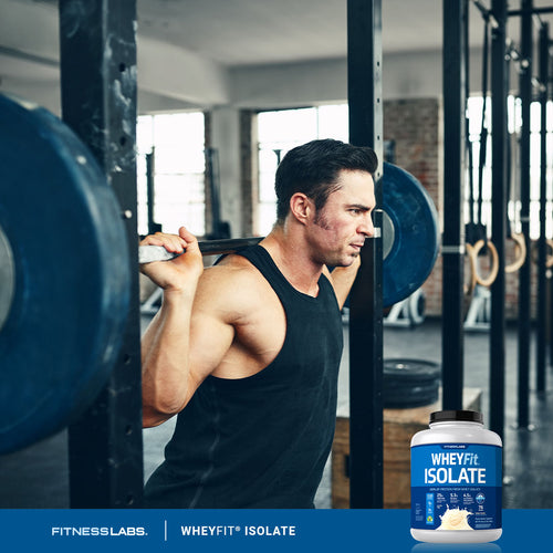 Whey Protein Isolate WheyFit (Valiant Vanilla), 5 lb (2.268 kg) Bottle