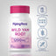 Wild Yam Root bottle with icons indicating milk & lactose free, non-GMO, gluten & wheat free, no artificial flavors or preservatives.